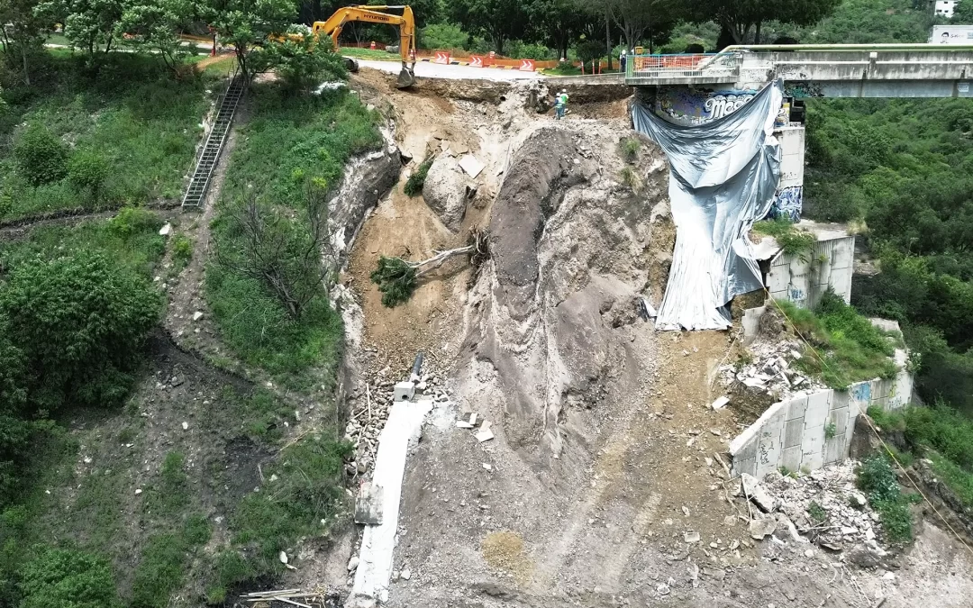 Rehabilitación del Puente vehicular blvd. Campestre